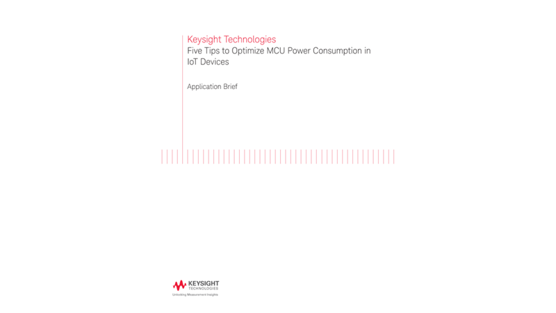 How to Select MCU for IoT Power Consumption Optimization